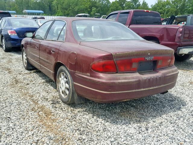 2G4WB52K8X1466785 - 1999 BUICK REGAL LS BURGUNDY photo 3