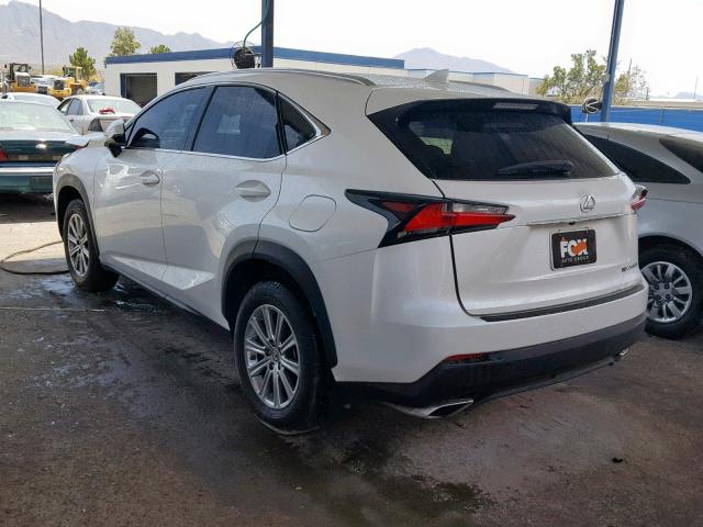 JTJYARBZ4G2048354 - 2016 LEXUS NX 200T WHITE photo 3