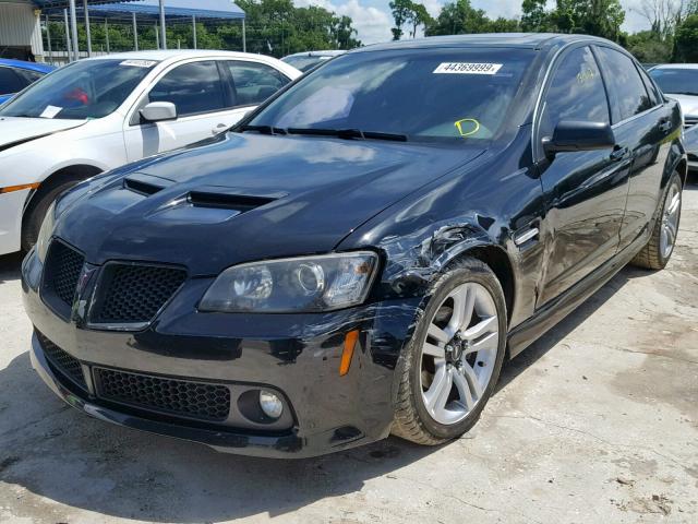 6G2ER57728L133274 - 2008 PONTIAC G8 BLACK photo 2