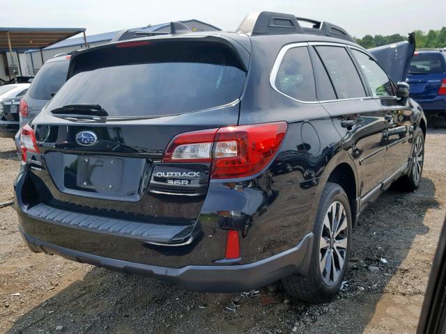 4S4BSENC1G3347232 - 2016 SUBARU OUTBACK 3. BLACK photo 4