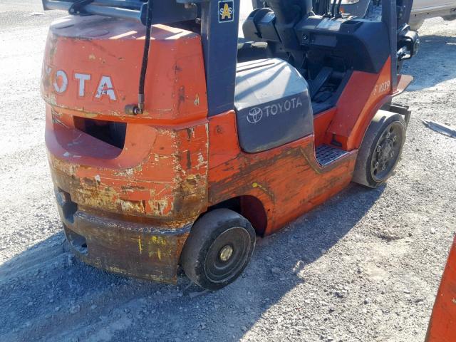 84863 - 2004 TOYOTA FORKLIFT ORANGE photo 9