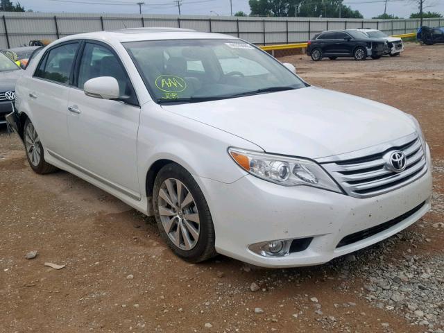 4T1BK3DB8CU457194 - 2012 TOYOTA AVALON BAS WHITE photo 1