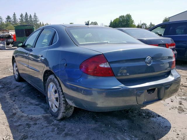 2G4WF582061170556 - 2006 BUICK ALLURE CX BLUE photo 3