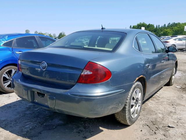 2G4WF582061170556 - 2006 BUICK ALLURE CX BLUE photo 4