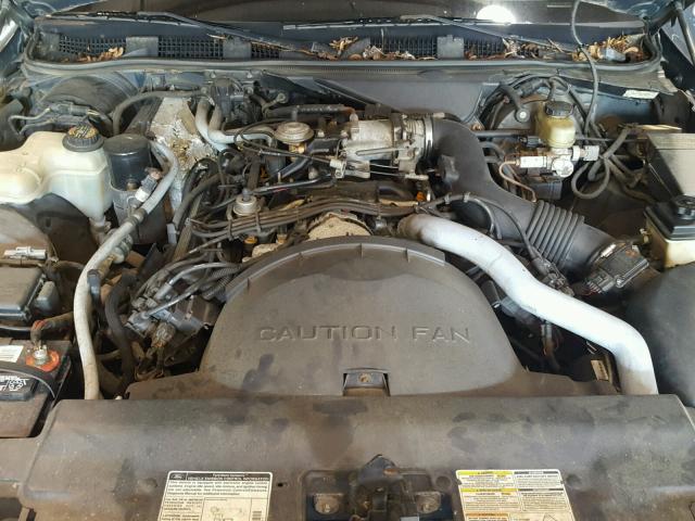 2FALP71W2VX136696 - 1997 FORD CROWN VICT BLUE photo 7