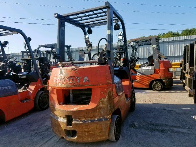 89029 - 2005 TOYOTA FORKLIFT ORANGE photo 4