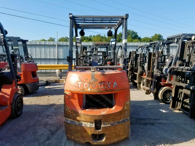 89029 - 2005 TOYOTA FORKLIFT ORANGE photo 6