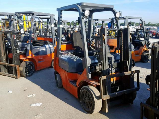 87837 - 2004 TOYOTA FORKLIFT ORANGE photo 1