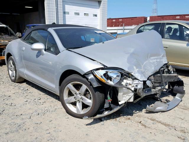 4A3AL25F88E022442 - 2008 MITSUBISHI ECLIPSE SP SILVER photo 1