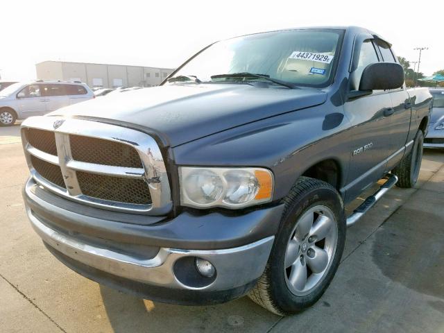 1D7HA18N64S705200 - 2004 DODGE RAM 1500 S GRAY photo 2