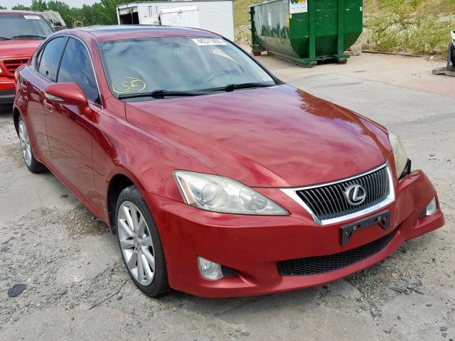 JTHCK262095035941 - 2009 LEXUS IS 250 RED photo 1