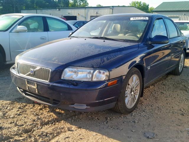 YV1TS92D531301450 - 2003 VOLVO S80 BLUE photo 2