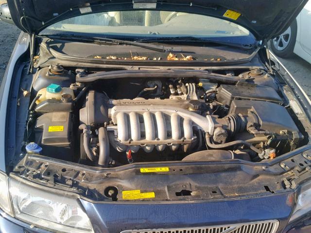 YV1TS92D531301450 - 2003 VOLVO S80 BLUE photo 7