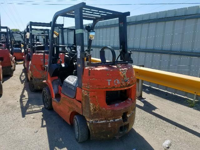 87278 - 2004 TOYOTA FORKLIFT ORANGE photo 3