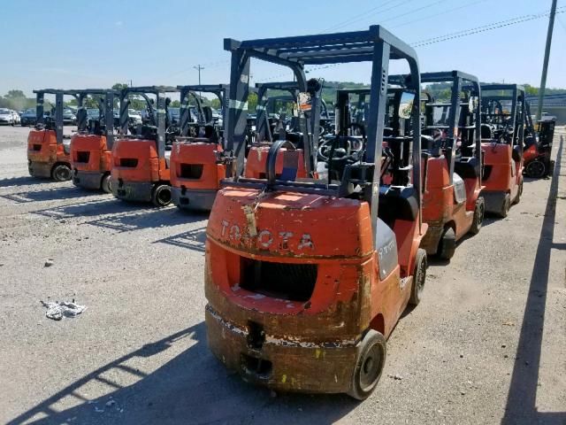 87278 - 2004 TOYOTA FORKLIFT ORANGE photo 4