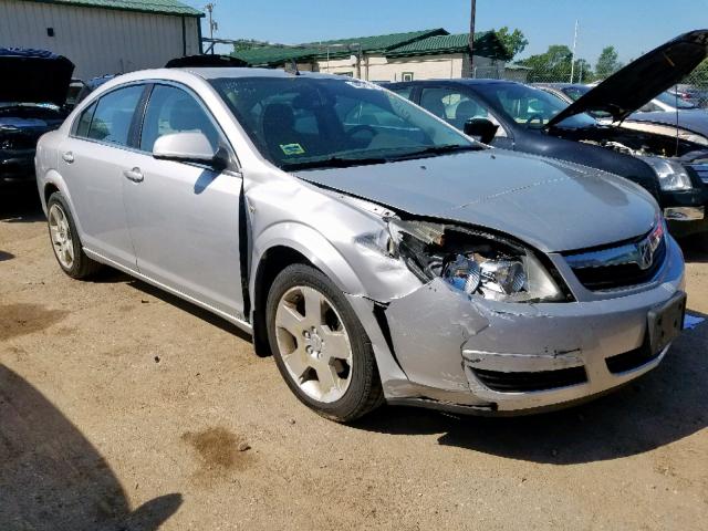 1G8ZS57B39F105772 - 2009 SATURN AURA XE SILVER photo 1