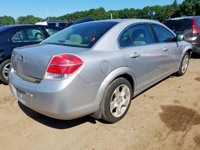 1G8ZS57B39F105772 - 2009 SATURN AURA XE SILVER photo 4