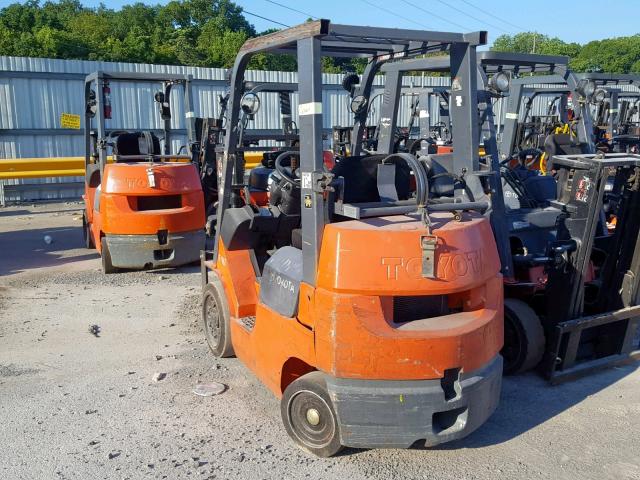 80109 - 2003 TOYOTA FORKLIFT ORANGE photo 3