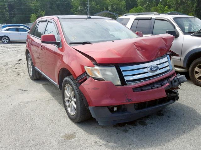 2FMDK38C47BA57897 - 2007 FORD EDGE SEL MAROON photo 1