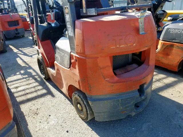 87049 - 2004 TOYOTA FORKLIFT ORANGE photo 9