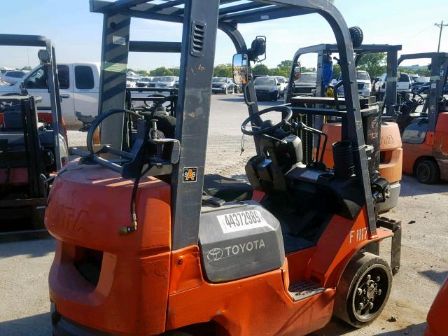 86985 - 2004 TOYOTA FORKLIFT ORANGE photo 9