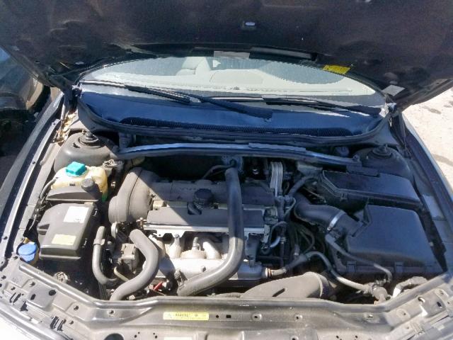 YV1RS592452462585 - 2005 VOLVO S60 2.5T BLACK photo 7