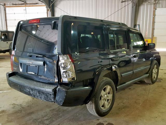 1J8HG48K26C252215 - 2006 JEEP COMMANDER 黑色 照片 4