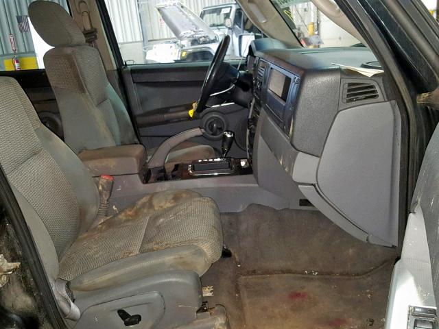 1J8HG48K26C252215 - 2006 JEEP COMMANDER 黑色 照片 5