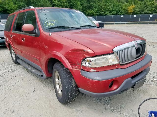 5LMFU28L8WLJ06219 - 1998 LINCOLN NAVIGATOR أحمر صورة 1