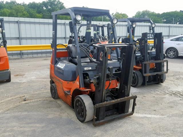 73746 - 2002 TOYOTA FORKLIFT ORANGE photo 1