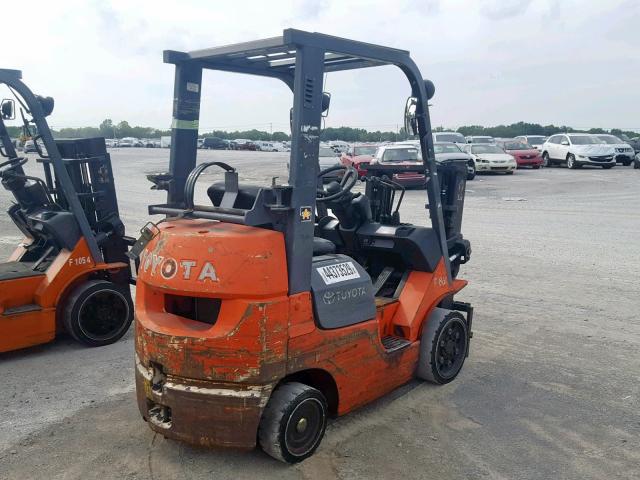 73746 - 2002 TOYOTA FORKLIFT ORANGE photo 4