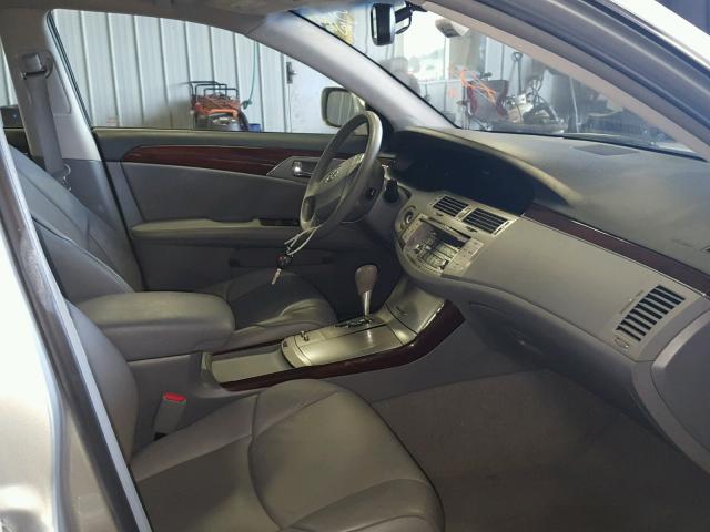 4T1BK36B58U313655 - 2008 TOYOTA AVALON XL SILVER photo 5