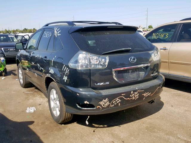 JTJHA31UX40052287 - 2004 LEXUS RX CHARCOAL photo 3