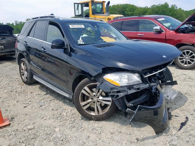 4JGDA5JB5FA516722 - 2015 MERCEDES-BENZ ML 350 BLACK photo 1