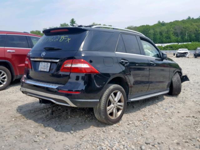 4JGDA5JB5FA516722 - 2015 MERCEDES-BENZ ML 350 BLACK photo 4