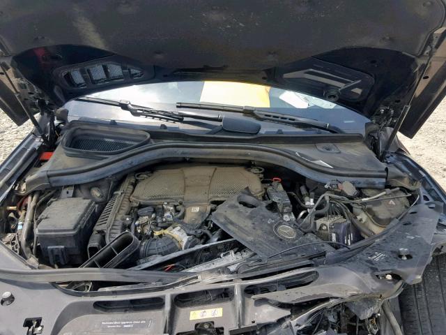 4JGDA5JB5FA516722 - 2015 MERCEDES-BENZ ML 350 BLACK photo 7