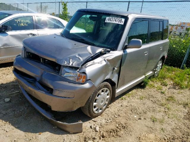 JTLKT324X64087932 - 2006 TOYOTA SCION XB 灰色 照片 2