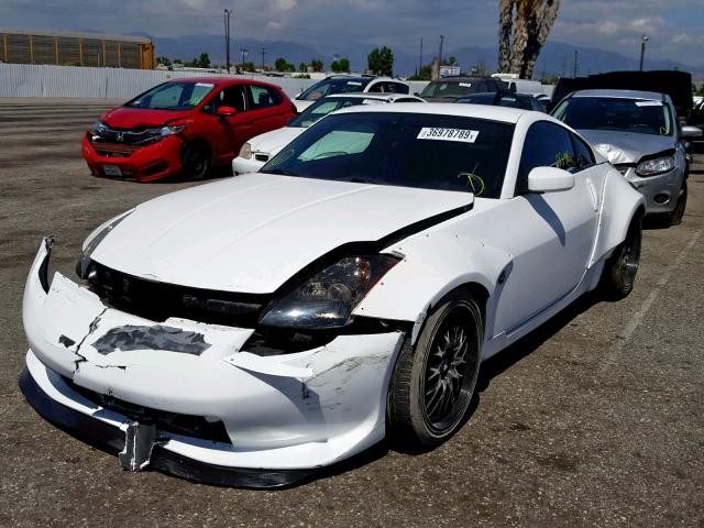 JN1AZ34E33T005085 - 2003 NISSAN 350Z COUPE WHITE photo 2