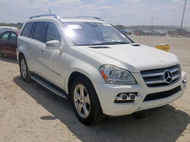 4JGBF7BE6BA674719 - 2011 MERCEDES-BENZ GL 450 4MA WHITE photo 1