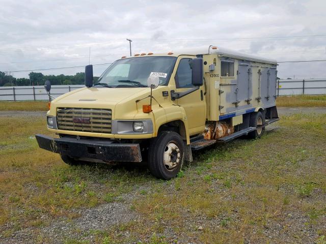 1GDJ5C1G66F900552 - 2006 GMC C5500 C5C0 YELLOW photo 2