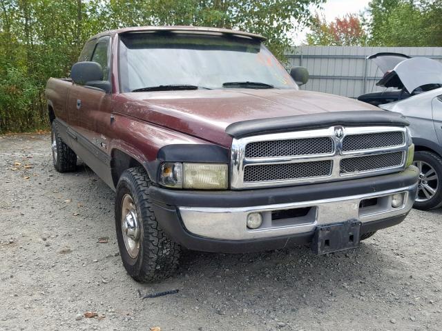 1B7KC23W0YJ182574 - 2000 DODGE RAM 2500 RED photo 1