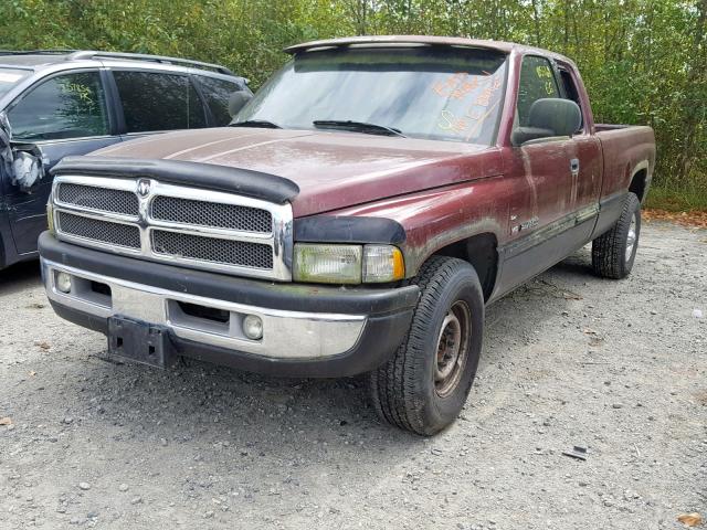 1B7KC23W0YJ182574 - 2000 DODGE RAM 2500 RED photo 2