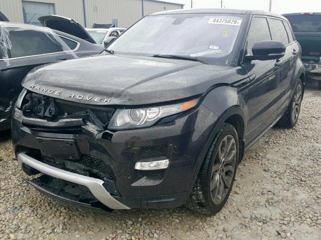 SALVT2BGXDH760116 - 2013 LAND ROVER RANGE ROVE GRAY photo 2