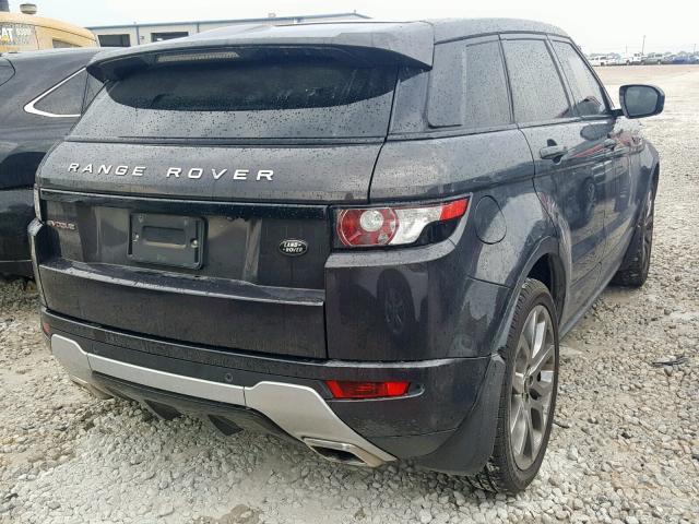 SALVT2BGXDH760116 - 2013 LAND ROVER RANGE ROVE GRAY photo 4