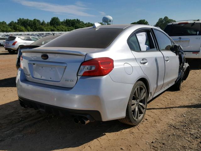 JF1VA1E66H9832770 - 2017 SUBARU WRX PREMIU SILVER photo 4