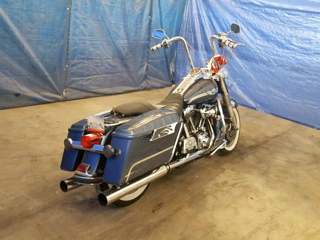 1HD1FBW173Y721709 - 2003 HARLEY-DAVIDSON FLHRI BLUE photo 4