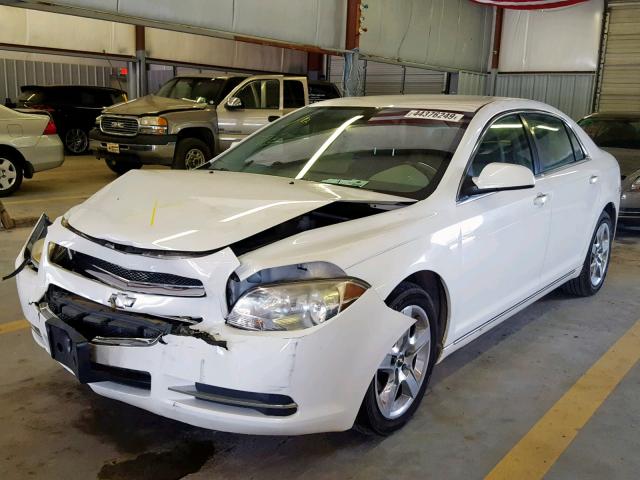 1G1ZC5EB6AF221275 - 2010 CHEVROLET MALIBU 1LT 白色 照片 2