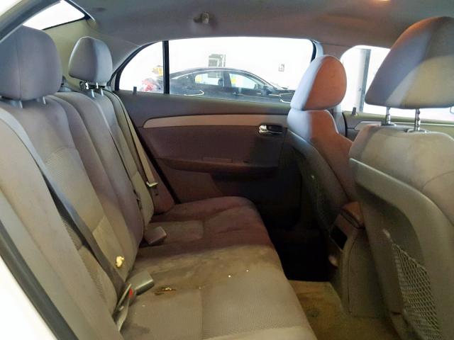 1G1ZC5EB6AF221275 - 2010 CHEVROLET MALIBU 1LT 白色 照片 6