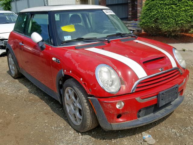 WMWRE33536TL17714 - 2006 MINI COOPER S RED photo 1