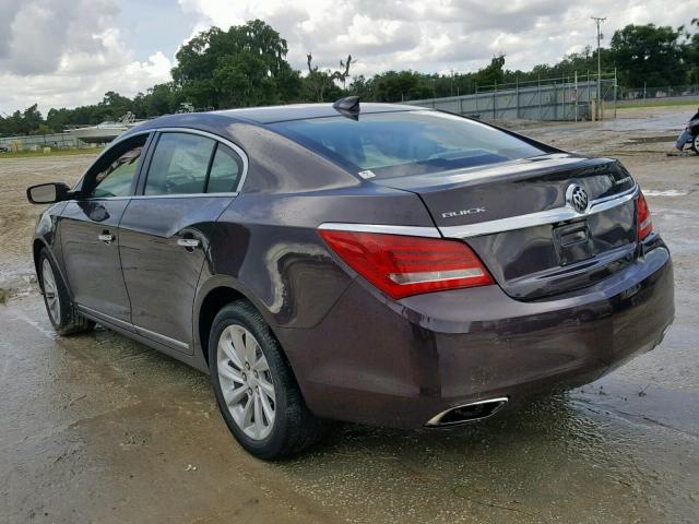 1G4GB5G37GF168324 - 2016 BUICK LACROSSE BROWN photo 3